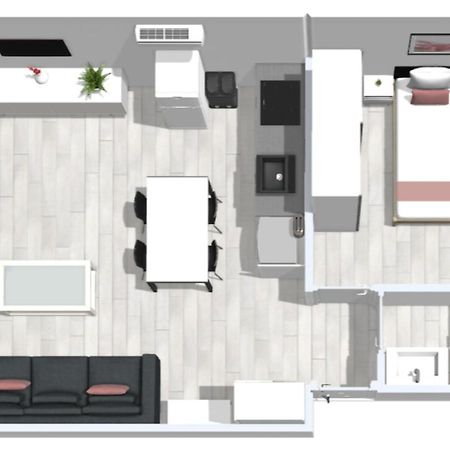 Roses Apartments 2 - Vista Mar Lateral 1Habitacion Exteriér fotografie